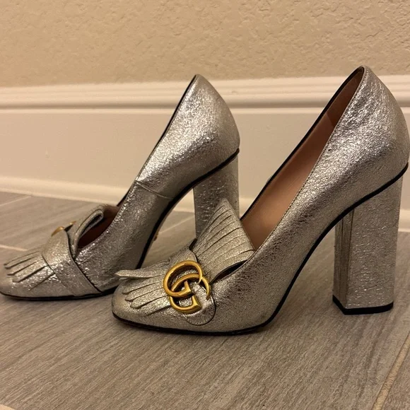 Authentic Gucci Galassia GG Marmont Fringe - Picture 3 of 7